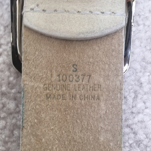 Leather Rhinestone Belt - Picture 5 of 11